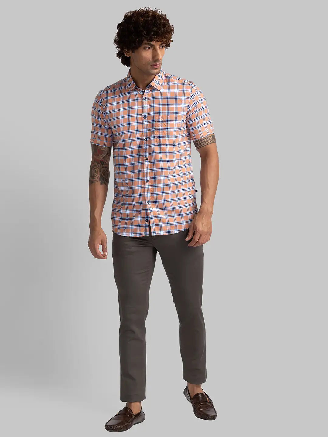 Men  Blue TROUSER
