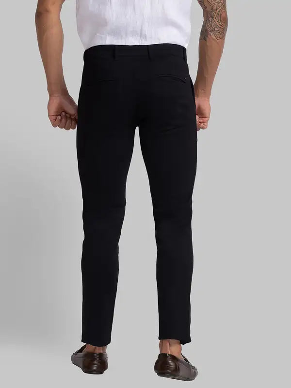 Men Super Slim Fit Fawn Trouser