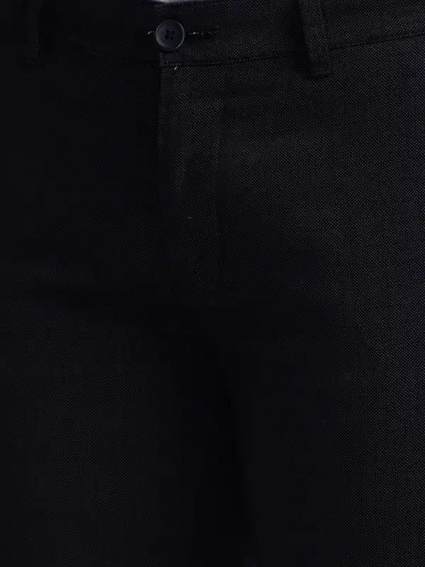 Men Super Slim Fit Fawn Trouser