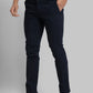 Men Super Slim Fit Blue Trouser