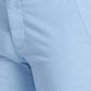Men Slim Tapered Fit Blue Trouser