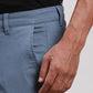 Parx Men Blue Super Slim Fit Solid Cotton Spandex Trouser