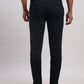 Parx Men Grey Super Slim Fit Solid Cotton Spandex Trouser