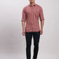 Parx Men Grey Super Slim Fit Solid Cotton Spandex Trouser