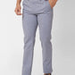 Parx Slim Fit Solid Medium Khaki Trouser