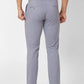 Parx Slim Fit Solid Medium Khaki Trouser