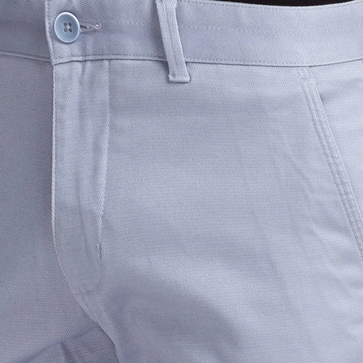 Men Tapered Fit Medium Grey Trouser