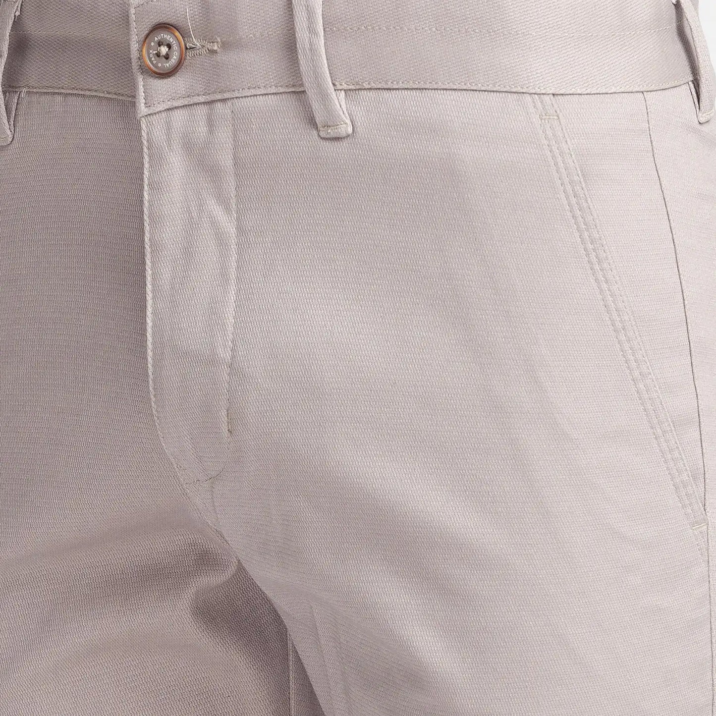 Men Tapered Fit Fancy Violet Trouser