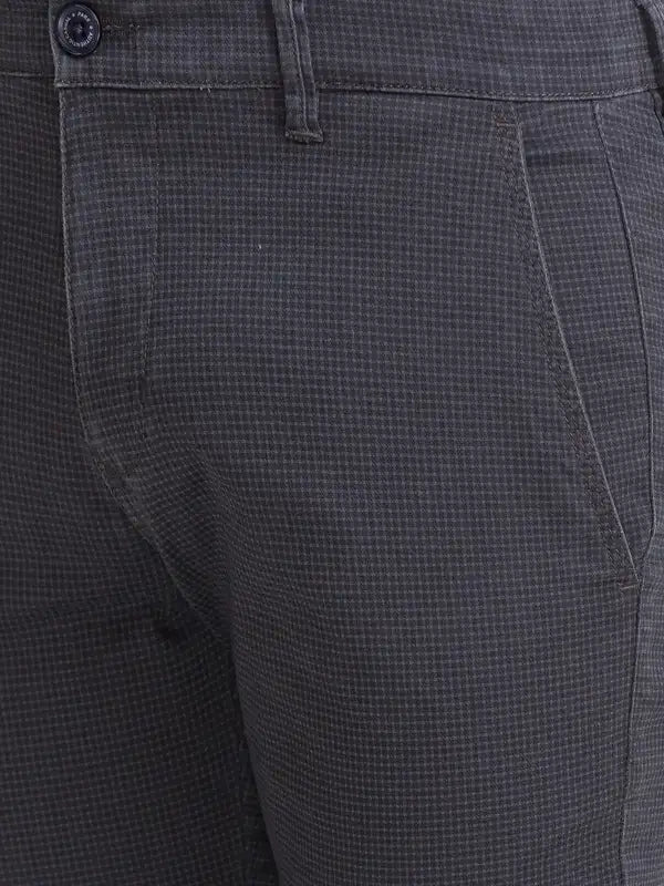 Men Lrt Fit Green Trouser