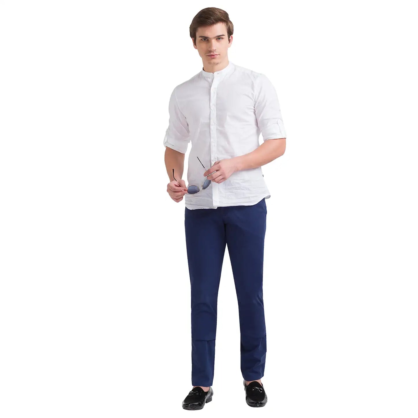Parx Medium Blue Trousers