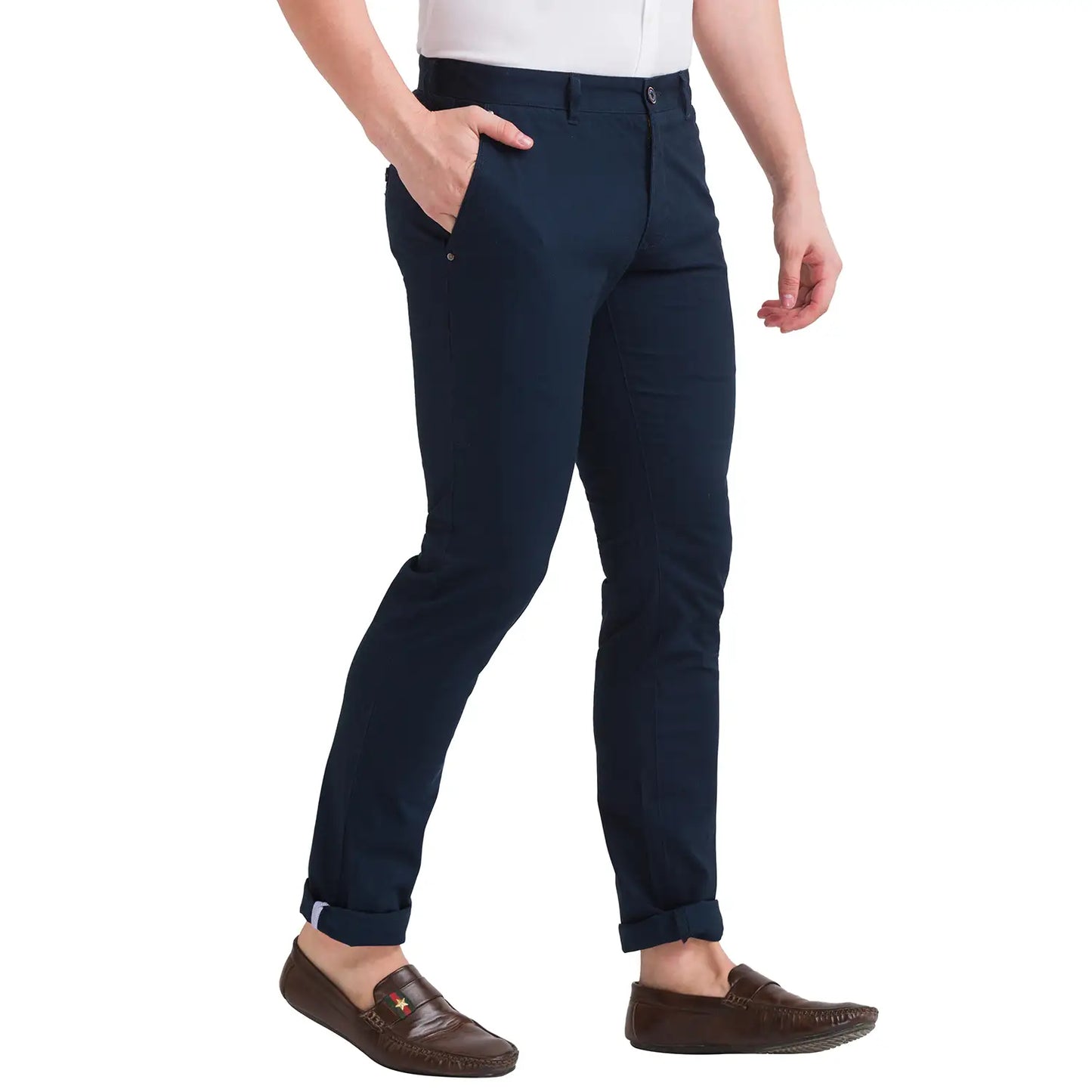 Parx Medium Khaki Trousers