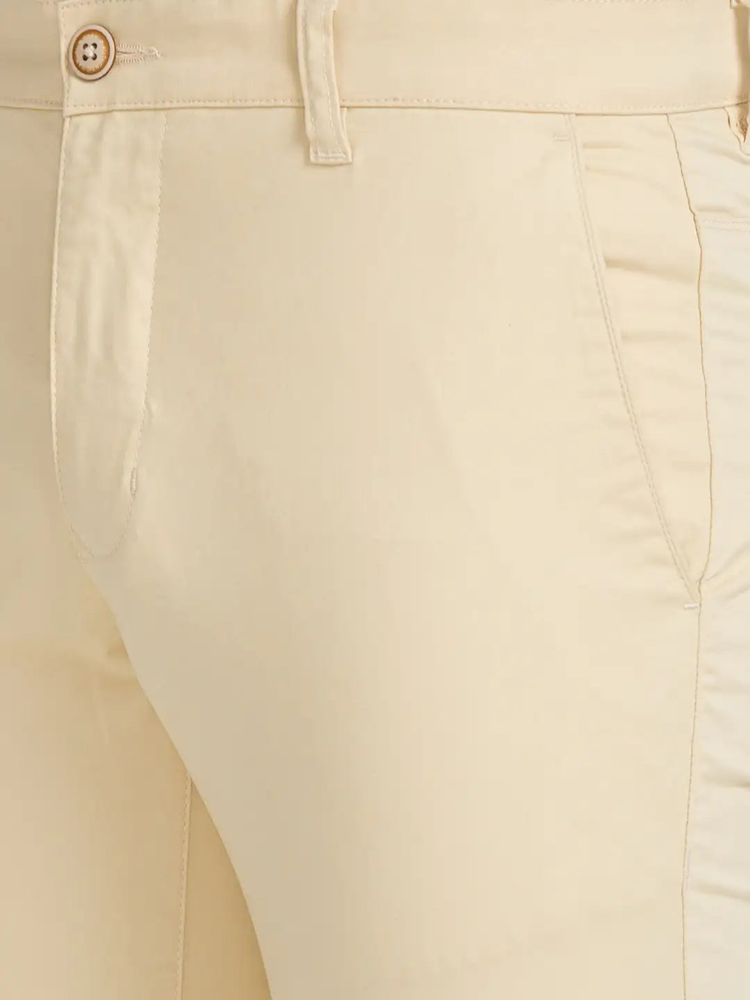 Men Tapered Fit Dark Grey Chinos