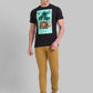 Men Slim Fit Dark Green Trouser