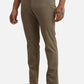 Men Low Rise Tapered Fit Grey Trouser