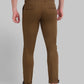 Men Slim Fit Medium Fawn Trouser