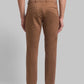 Men Tapered Fit Dark Red Chinos