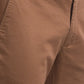 Men Tapered Fit Dark Red Chinos