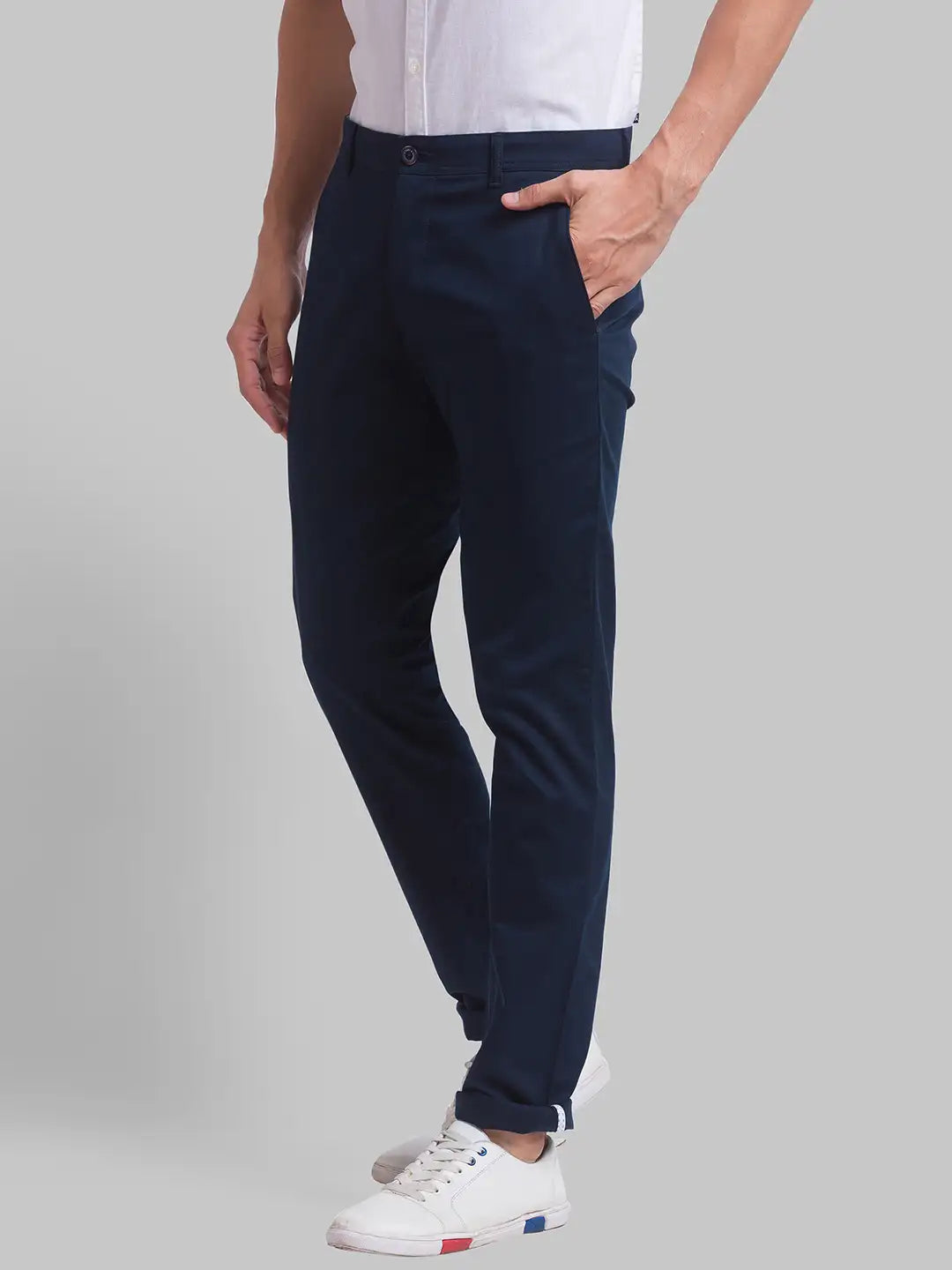 Men Tapered Fit Light Fawn Chinos