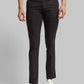 Men Tapered Fit Black Chinos & Trouser