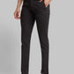 Men Tapered Fit Black Chinos & Trouser