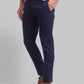 Men Tapered Fit Green Trouser