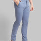 Men Tapered Fit Khaki Trouser