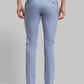 Men Tapered Fit Dark Blue Trouser