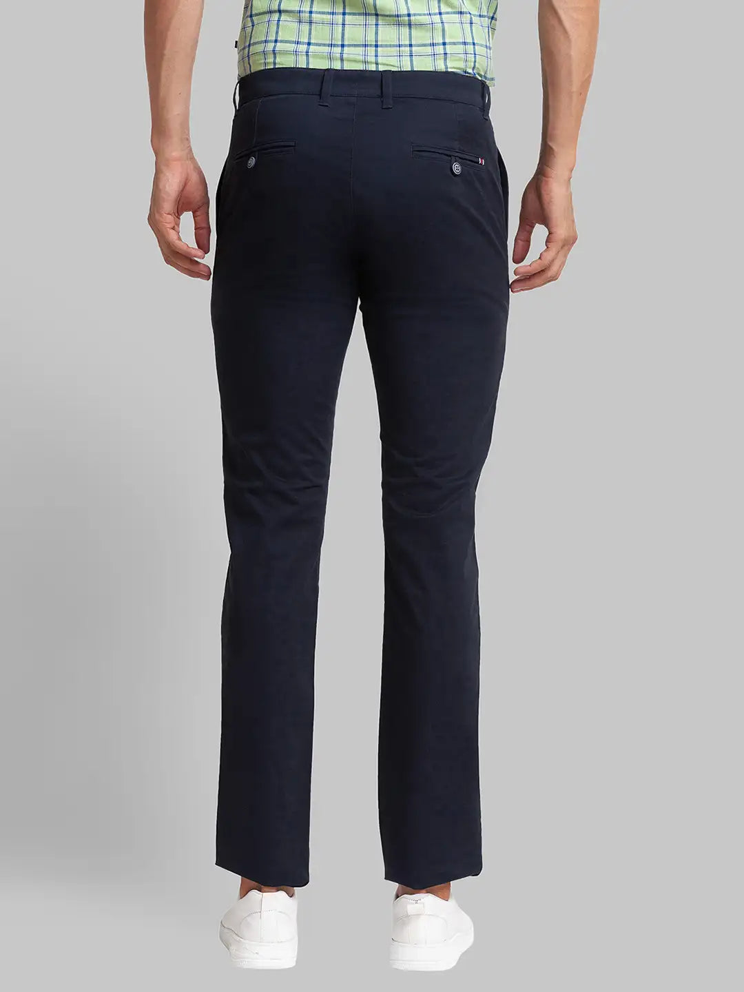Men Tapered Fit Fawn Trouser