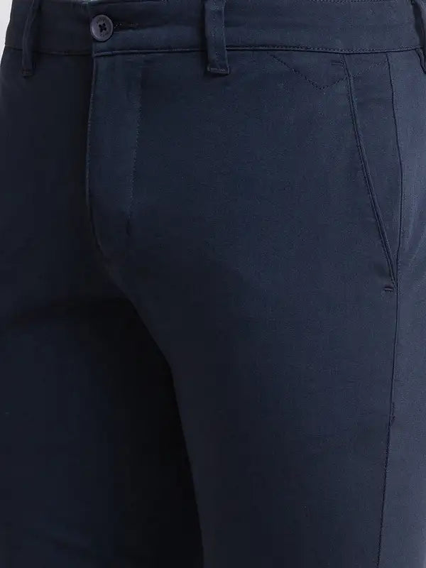 Men Lrt Fit Khaki Trouser