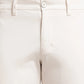 Men Tapered Fit Khaki Trouser
