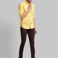 Men Tapered Fit Blue Chinos & Trouser