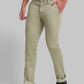 Men Tapered Fit Blue Chinos & Trouser