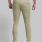Men Tapered Fit Blue Chinos & Trouser