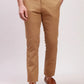 Parx Men Black Solid Lrt Fit Cotton Blend Trousers