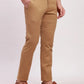 Parx Men Black Solid Lrt Fit Cotton Blend Trousers