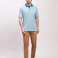 Parx Men Black Solid Lrt Fit Cotton Blend Trousers