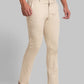 Men Tapered Fit Brown Trouser