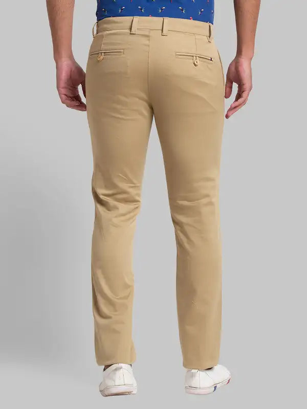 Men Lrt Fit Grey Trouser