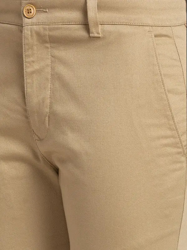 Men Lrt Fit Grey Trouser