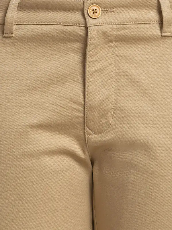 Men Lrt Fit Grey Trouser