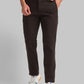 Men Low Rise Tapered Fit Blue Trouser