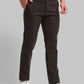 Men Low Rise Tapered Fit Blue Trouser
