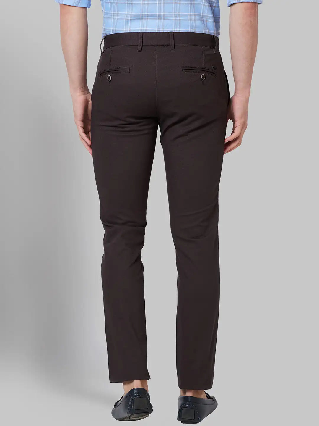 Men Lrt Fit Khaki Trouser