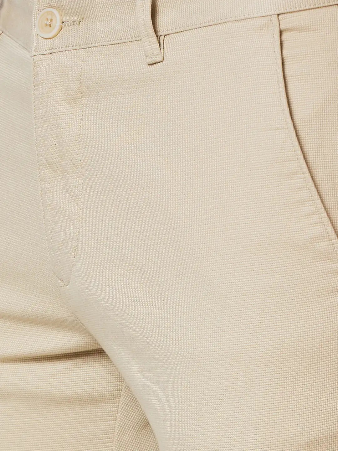 Men Lrt Fit Black Trouser