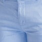 Men Slim Fit Blue Trouser