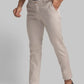 Men Low Rise Tapered Fit Fawn Trouser