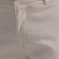 Men Low Rise Tapered Fit Fawn Trouser