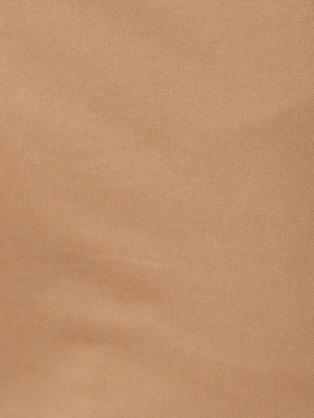 Men Low Rise Tapered Fit Beige Trouser