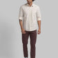Men Lrt Fit Blue Trouser