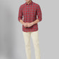 Men Lrt White Trouser